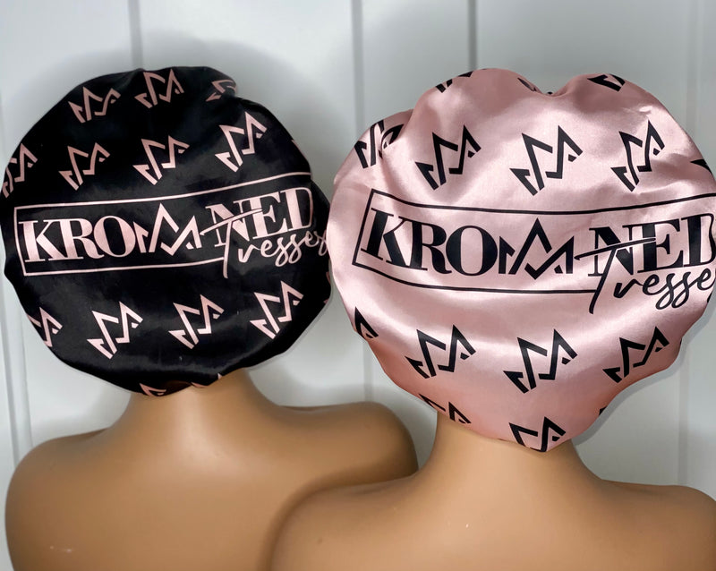 Krown Me Double Lined Reversible Bonnet – Krowned Tresses Hair